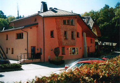Paracelsusschule Jacobi-Saal Schützenwirt (2005, Architekt Christian Hitsch)